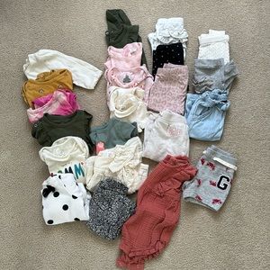 Baby Gap girls 3-6 months bundle